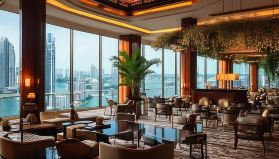 Unwind In Elegance at Banyan Tree Manila Bay Club Lounge