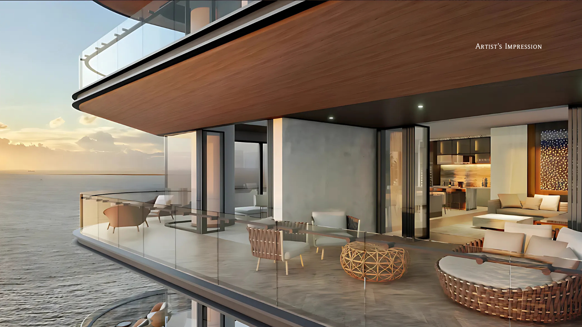 Signature Unit - View from the Balcony