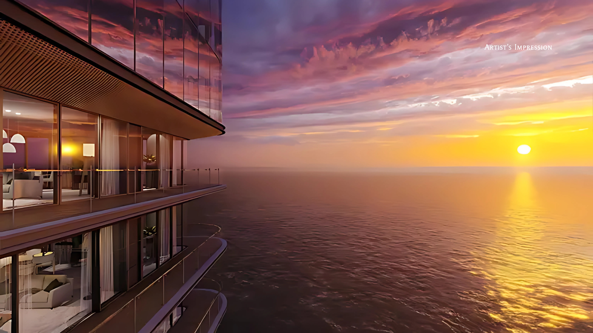 View of Manila Bay Sunset